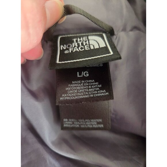 The North Face Womens L Hooded Jacket Insulated Zip Out Liner Toggles Pockets - Picture 4 of 11